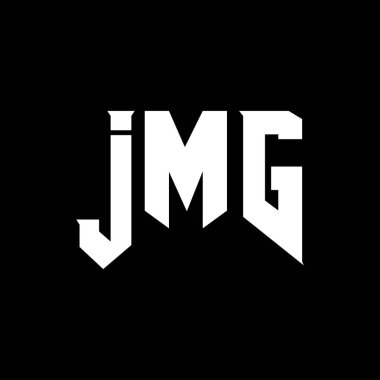 Teknoloji şirketi için JMJ mektup logosu tasarımı. JMJ logo tasarımı siyah ve beyaz renk kombinasyonu. JMJ logosu, JMJ vektörü, JMJ tasarımı, JMJ simgesi, JMJ alfabesi. JMJ tipografi logosu tasarımı.