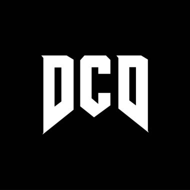 Teknoloji şirketi için DCD mektup logosu tasarımı. DCD logo tasarımı siyah ve beyaz renk kombinasyonu. DCD logosu, DCD vektörü, DCD tasarımı, DCD simgesi, DCD alfabesi. DCD tipografi logosu tasarımı.
