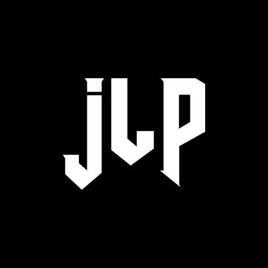 Teknoloji şirketi için JLP mektup logosu tasarımı. JLP logo tasarımı siyah ve beyaz renk kombinasyonu. JLP logosu, JLP vektörü, JLP tasarımı, JLP simgesi, JLP alfabesi. JLP tipografi logosu tasarımı.