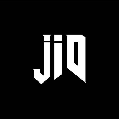 Teknoloji şirketi için JID mektup logosu tasarımı. JID logo tasarımı siyah ve beyaz renk kombinasyonu. JID logosu, JID vektörü, JID tasarımı, JID simgesi, JID alfabesi. JID tipografi logo tasarımı.