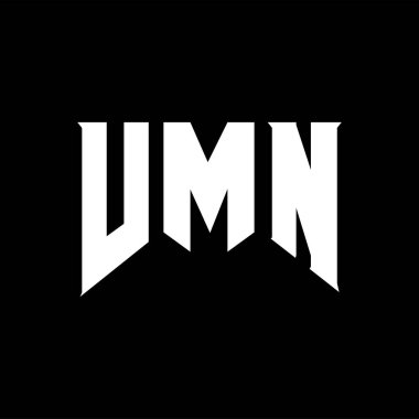 Teknoloji şirketi için VMN harf logosu tasarımı. VMN logo tasarımı siyah ve beyaz renk kombinasyonu. VMN logosu, VMN vektörü, VMN tasarımı, VMN simgesi, VMN alfabesi. VMN tipografi logosu tasarımı.