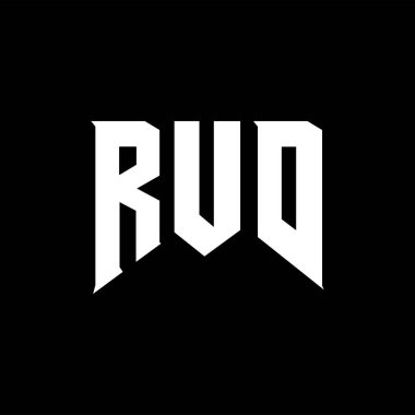 Teknoloji şirketi için Rud Harf Logosu Tasarımı. Rud logosu siyah ve beyaz renk kombinasyonu tasarladı. Rud logosu, Rud vektörü, Rud tasarımı, Rud simgesi, RUD alfabesi. RUD tipografi logosu tasarımı.