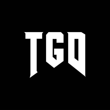 Teknoloji şirketi için TGD mektup logosu tasarımı. TGD logo tasarımı siyah ve beyaz renk kombinasyonu. TGD logosu, TGD vektörü, TGD tasarımı, TGD simgesi, TGD alfabesi. TGD tipografi logosu tasarımı.