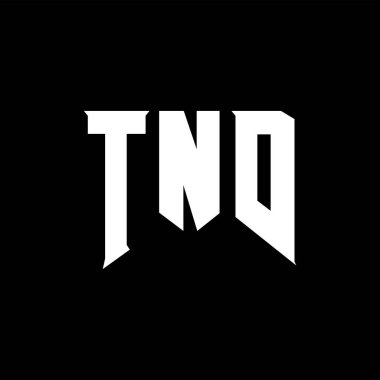 Teknoloji şirketi için TND harf logosu tasarımı. TND logo tasarımı siyah ve beyaz renk kombinasyonu. TND logosu, TND vektörü, TND tasarımı, TND simgesi, TND alfabesi. TND tipografi logosu tasarımı.