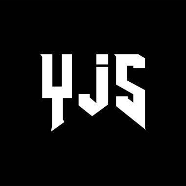 Teknoloji şirketi için YJS mektup logosu tasarımı. YJS logosu siyah ve beyaz renk kombinasyonu tasarladı. YJS logosu, YJS vektörü, YJS dizaynı, YJS simgesi, YJS alfabesi. YJS tipografi logosu tasarımı.