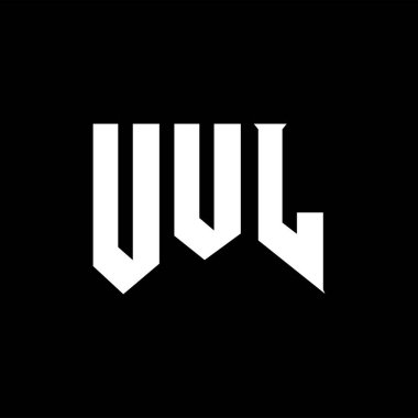 Teknoloji şirketi için UUL harf logosu tasarımı. UUL logo tasarımı siyah ve beyaz renk kombinasyonu. UUL logosu, UUL vektörü, UUL tasarımı, UUL simgesi, UUL alfabesi. UUL tipografi logosu tasarımı.