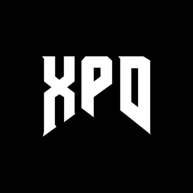 XPD teknoloji şirketi için mektup logosu tasarımı. XPD logosu siyah-beyaz renk kombinasyonu tasarladı. XPD logosu, XPD vektörü, XPD tasarımı, XPD simgesi, XPD alfabesi. XPD tipografi logosu tasarımı.