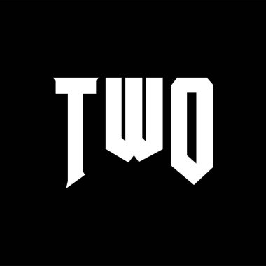 Teknoloji şirketi için iki harfli logo tasarımı. İki logo siyah ve beyaz kombinasyonu tasarladı. İki logo, iki vektör, iki tasarım, iki simge, iki alfabe. İki tipografi logosu tasarımı.