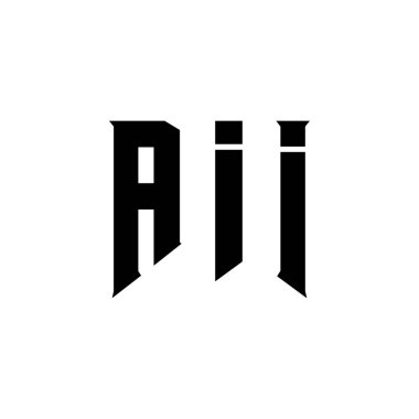 Teknoloji şirketi için tüm harf logosu tasarımları. Tüm logo tasarımı siyah ve beyaz renk kombinasyonu. Tüm logo, tüm vektör, tüm tasarım, tüm simge, tüm alfabe. Tüm tipografi logosu tasarımı.