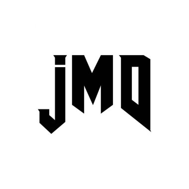 Teknoloji şirketi için JMD mektup logosu tasarımı. JMD logo tasarımı siyah ve beyaz renk kombinasyonu. JMD logosu, JMD vektörü, JMD tasarımı, JMD simgesi, JMD alfabesi. JMD tipografi logosu tasarımı