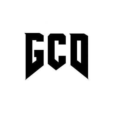 Teknoloji şirketi için GCD mektup logosu tasarımı. GCD logo tasarımı siyah ve beyaz renk kombinasyonu. GCD logosu, GCD vektörü, GCD tasarımı, GCD simgesi, GCD alfabesi. GCD tipografi logo tasarımı