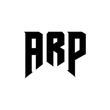 Teknoloji şirketi için ARP mektup logosu tasarımı. ARP logosu siyah ve beyaz renk kombinasyonu tasarladı. ARP logosu, ARP vektörü, ARP tasarımı, ARP simgesi, ARP alfabesi. ARP tipografi logosu tasarımı.