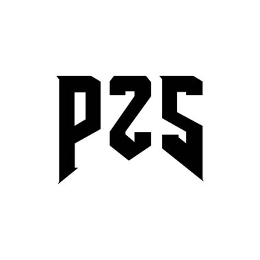 Teknoloji şirketi için PZS mektup logosu tasarımı. PZS logosu siyah ve beyaz renk kombinasyonu tasarladı. PZS logosu, PZS vektörü, PZS tasarımı, PZS simgesi, PZS alfabesi. PZS tipografi logosu tasarımı