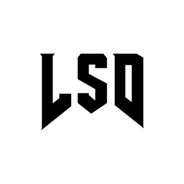 Teknoloji şirketi için LSD mektup logosu tasarımı. LSD logo tasarımı siyah ve beyaz renk kombinasyonu. LSD logosu, LSD vektörü, LSD tasarımı, LSD simgesi, LSD alfabesi. LSD tipografi logosu tasarımı
