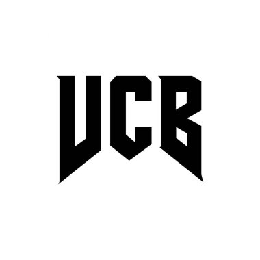 Teknoloji şirketi için VCB harf logosu tasarımı. VCB logo tasarımı siyah ve beyaz renk kombinasyonu. VCB logosu, VCB vektörü, VCB tasarımı, VCB simgesi, VCB alfabesi. VCB tipografi logosu tasarımı