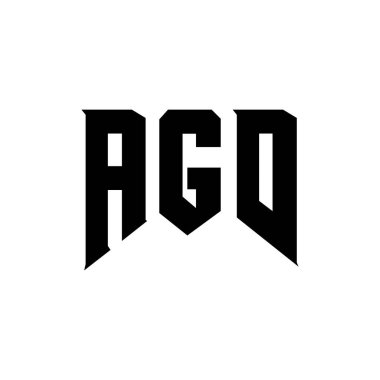 Teknoloji şirketi için AGC mektup logosu tasarımı. AGC logo tasarımı siyah ve beyaz renk kombinasyonu. AGC logosu, AGC vektörü, AGC tasarımı, AGC simgesi, AGC alfabesi. AGC tipografi logosu tasarımı.