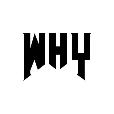 Neden teknoloji şirketi için mektup logosu tasarımı. Neden logo siyah-beyaz renk kombinasyonu tasarladı? Neden logo, neden vektör, neden tasarım, neden simge, neden alfabe. Neden tipografi logosu tasarımı