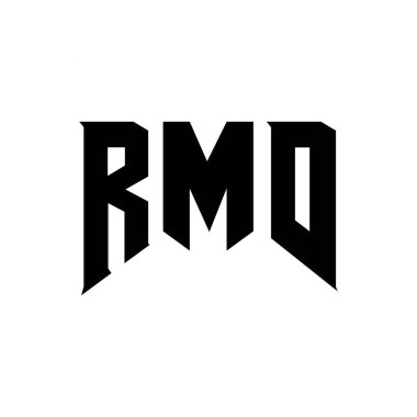 Teknoloji şirketi için ARMD harf logosu tasarımı. RMD logo tasarımı siyah ve beyaz renk kombinasyonu. RMD logosu, RMD vektörü, RMD tasarımı, RMD simgesi, RMD alfabesi. RMD tipografi logosu tasarımı