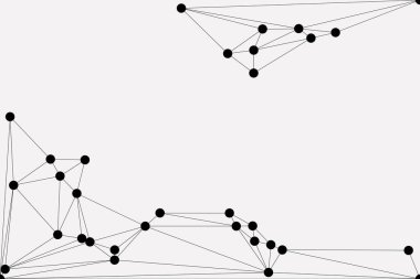 Bağlı Noktalar ve Çizgiler Çokgen Teknoloji Yapısı ile Soyut Geometrik Ağ Ağı Ağı Arkaplanı