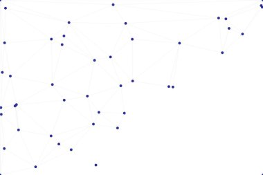 Bağlı Noktalar ve Çizgiler Çokgen Teknoloji Yapısı ile Soyut Geometrik Ağ Ağı Ağı Arkaplanı