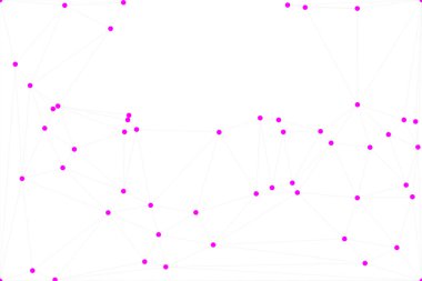 Bağlı Noktalar ve Çizgiler Çokgen Teknoloji Yapısı ile Soyut Geometrik Ağ Ağı Ağı Arkaplanı