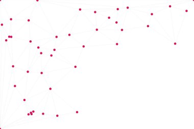 Bağlı Noktalar ve Çizgiler Çokgen Teknoloji Yapısı ile Soyut Geometrik Ağ Ağı Ağı Arkaplanı