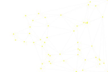 Bağlı Noktalar ve Çizgiler Çokgen Teknoloji Yapısı ile Soyut Geometrik Ağ Ağı Ağı Arkaplanı