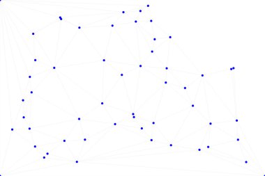 Bağlı Noktalar ve Çizgiler Çokgen Teknoloji Yapısı ile Soyut Geometrik Ağ Ağı Ağı Arkaplanı