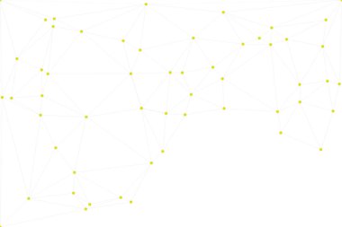 Bağlı Noktalar ve Çizgiler Çokgen Teknoloji Yapısı ile Soyut Geometrik Ağ Ağı Ağı Arkaplanı