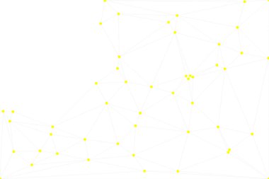 Bağlı Noktalar ve Çizgiler Çokgen Teknoloji Yapısı ile Soyut Geometrik Ağ Ağı Ağı Arkaplanı
