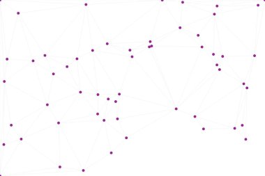 Bağlı Noktalar ve Çizgiler Çokgen Teknoloji Yapısı ile Soyut Geometrik Ağ Ağı Ağı Arkaplanı