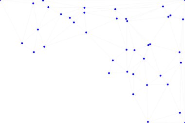 Bağlı Noktalar ve Çizgiler Çokgen Teknoloji Yapısı ile Soyut Geometrik Ağ Ağı Ağı Arkaplanı