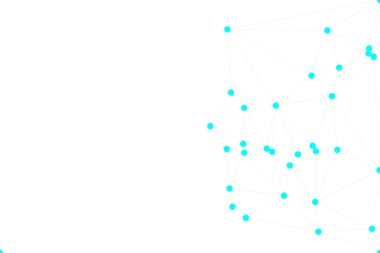 Bağlı Noktalar ve Çizgiler Çokgen Teknoloji Yapısı ile Soyut Geometrik Ağ Ağı Ağı Arkaplanı