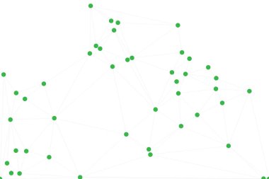 Bağlı Noktalar ve Çizgiler Çokgen Teknoloji Yapısı ile Soyut Geometrik Ağ Ağı Ağı Arkaplanı