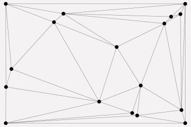 Bağlı Noktalar ve Çizgiler Çokgen Teknoloji Yapısı ile Soyut Geometrik Ağ Ağı Ağı Arkaplanı