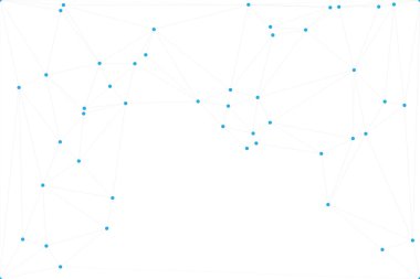 Bağlı Noktalar ve Çizgiler Çokgen Teknoloji Yapısı ile Soyut Geometrik Ağ Ağı Ağı Arkaplanı