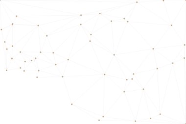 Bağlı Noktalar ve Çizgiler Çokgen Teknoloji Yapısı ile Soyut Geometrik Ağ Ağı Ağı Arkaplanı