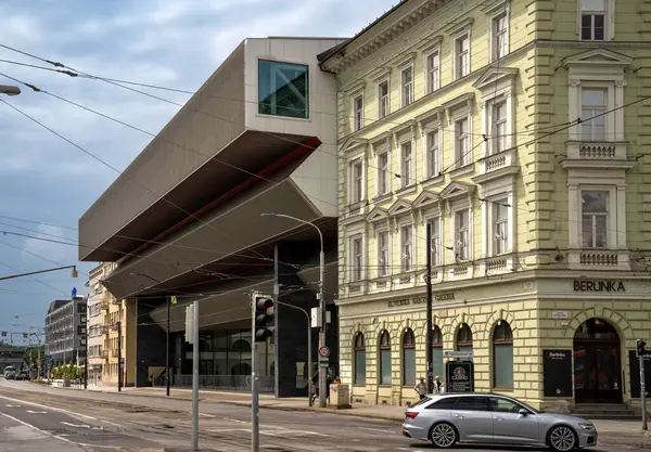 Bratislava Slowakije Juni 2023 Middelbare Industriële Ingenieursschool Bratislava Stredn Priemyseln — Stockfoto