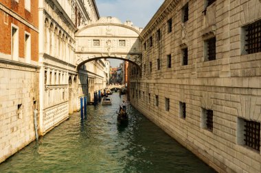 Venedik, Vento IT 13 Ekim 2024 Venedik Marco Polo Havaalanı 'ndaki parlak, modern bir terminal. Sergide geometrik tavan, tuğla duvarlar, palmiye bitkileri ve kontrol gişelerinin önünden geçen gezginler yer alıyor.