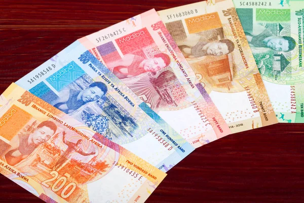 南非的货币 重新回到商业领域 — 图库照片