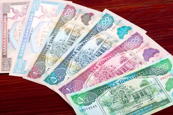 Somaliland Money Shilling Business Background — Foto Stock