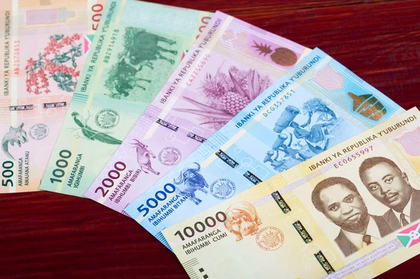 Burundian Money Franc Business Background — Foto Stock