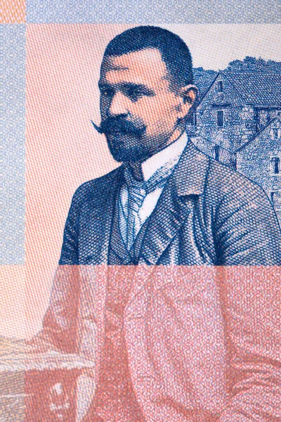 Матей Бенкур Портрет Чехословацьких Грошей — стокове фото