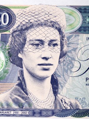 İngiliz parasından Prenses Margaret - pound