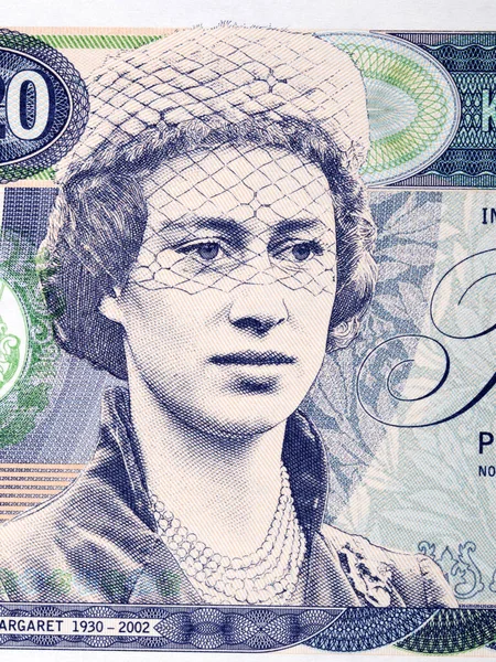 Princezna Margaret Anglických Peněz Libra — Stock fotografie