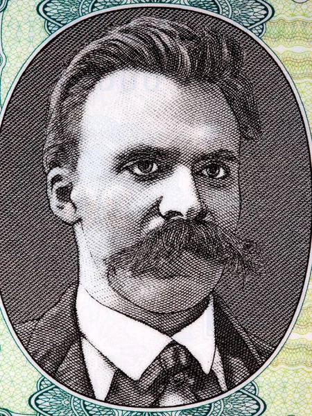 Friedrich Wilhelm Nietzsche a portrait from German money