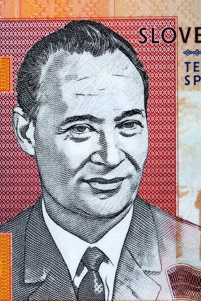 アレクサンダーDubcekスロバキアのお金からの肖像画 — ストック写真