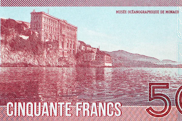 Океанографический Музей Монако Деньги Франков — стоковое фото