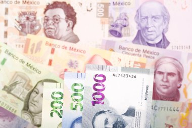 Meksika parası - Pesos iş geçmişi