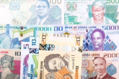 Sierra Leonean parası - bir iş geçmişi bırakın